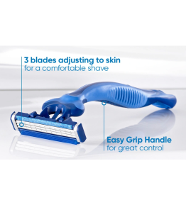 Maszynka jednorazowa do golenia Gillette Blue 3 Plus Comfort 10 szt.