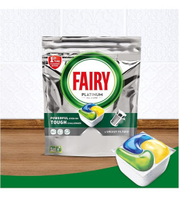 Fairy Platinum All in One Cytryna Tabletki do zmywarki 100 Tabletek do Trudnych Zabrudzeń