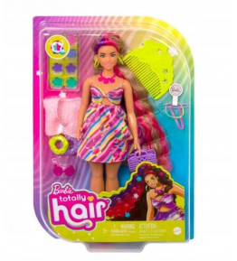 Barbie Lalka Totally hair Odlotowe fryzury HCM89